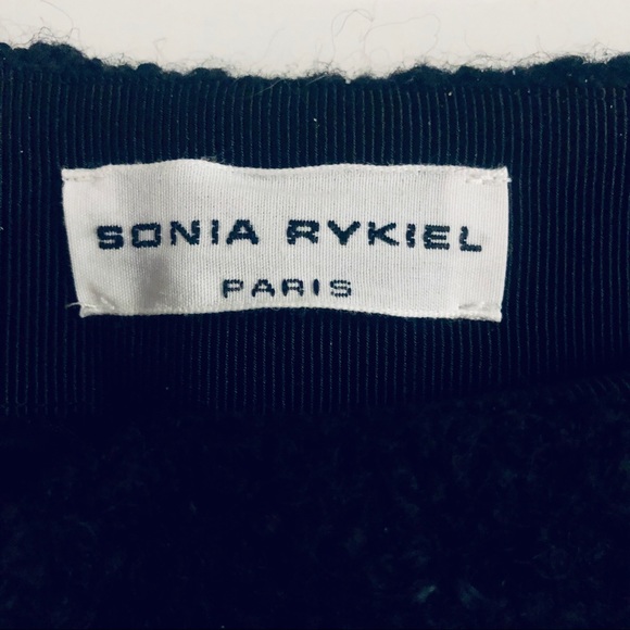 Sonia Rykiel Black Wool Fringe Skirt - Picture 5 of 5